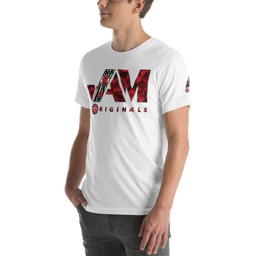 Unisex Graphic T Shirt - Red Rose City
