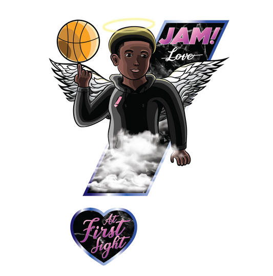 JAM Over Love Sticker - Dark Skin Tone