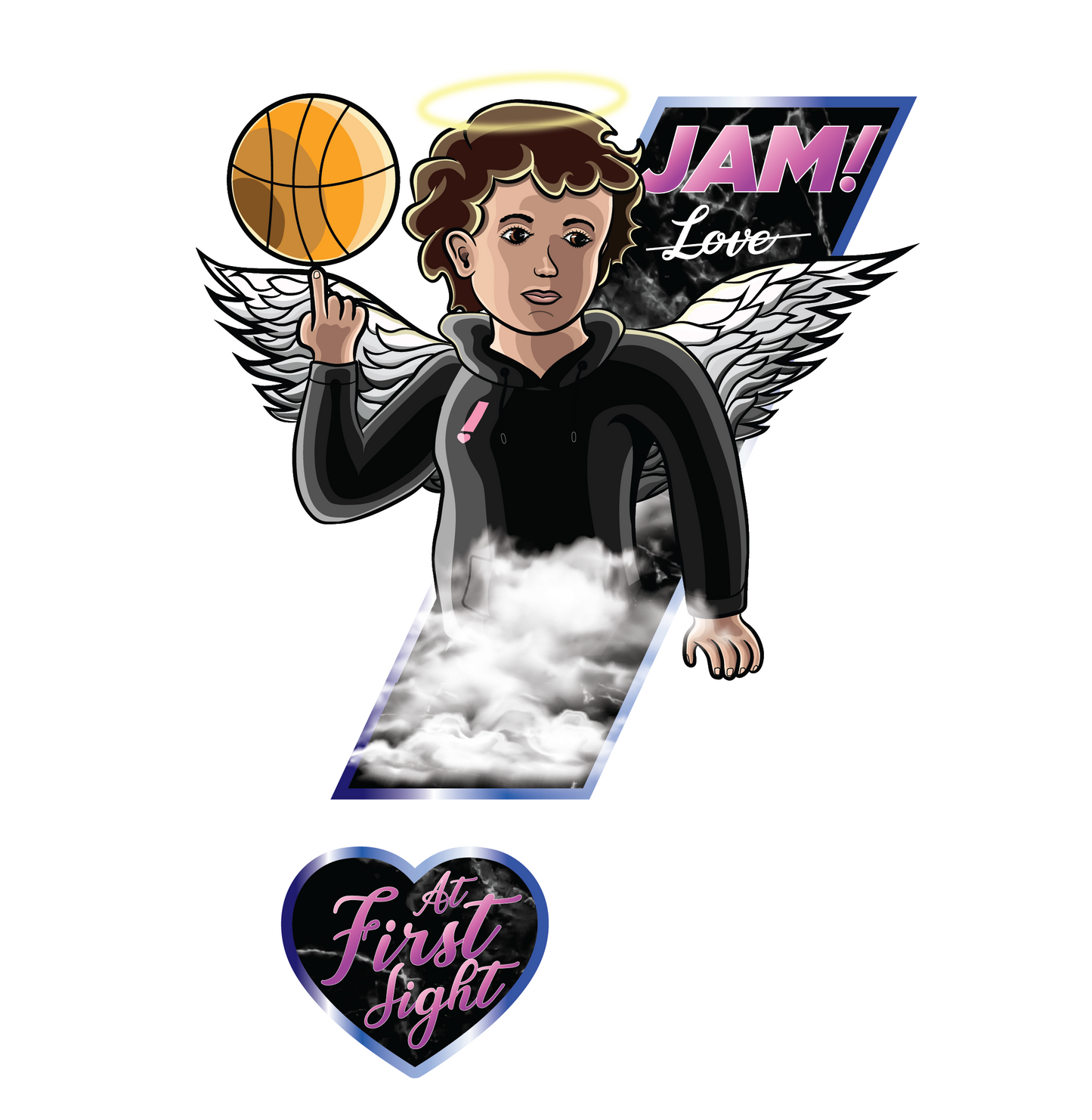 JAM Over Love Sticker - Middle Skin Tone