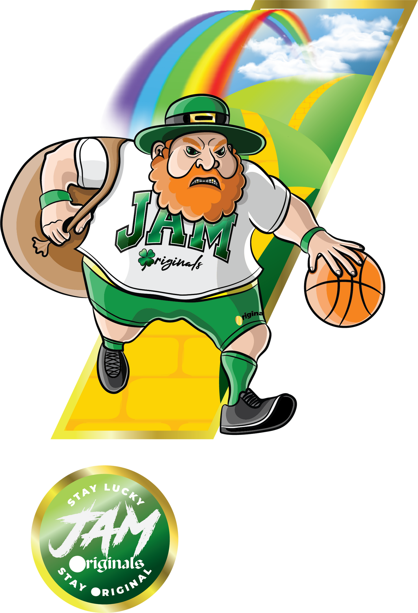 Lucky Leprechaun Sticker