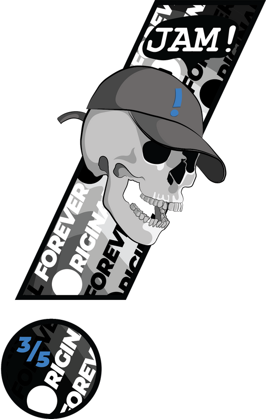 Original Forever - Skeleton Sticker